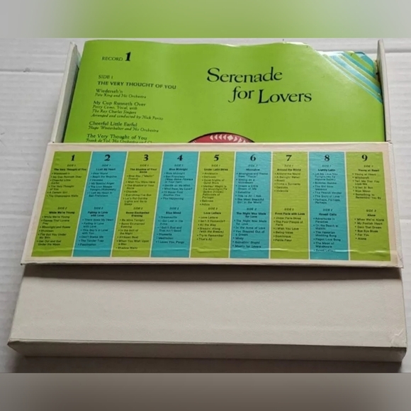 Reader's Digest SERENADE FOR LOVERS 9-Record LP Box Set (1969, Vinyl) - Picture 3 of 15